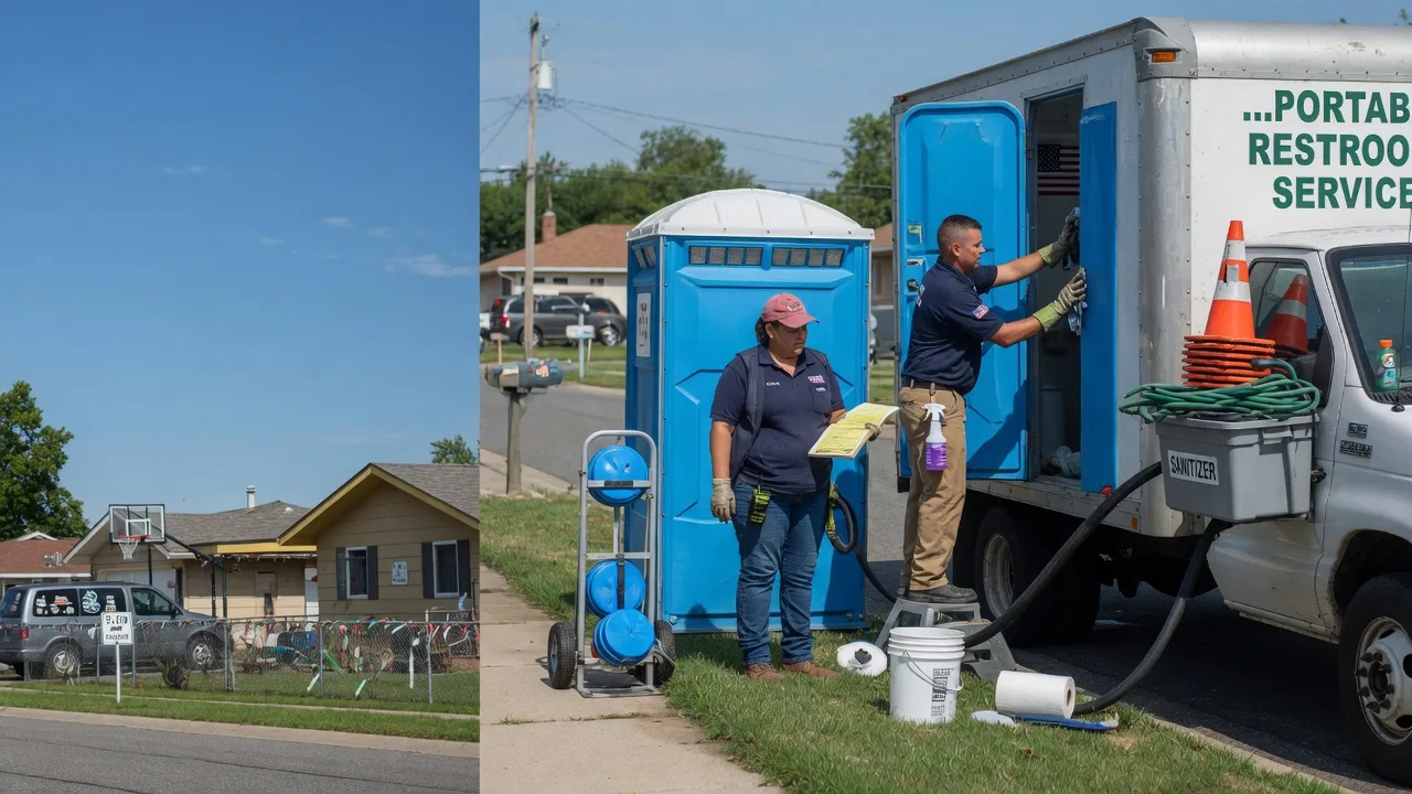 Porta Potty Rental in Ellsworth, IL near me